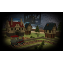 Train on tracks
