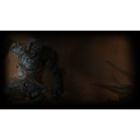 Statue of warrior (Profile Background)
