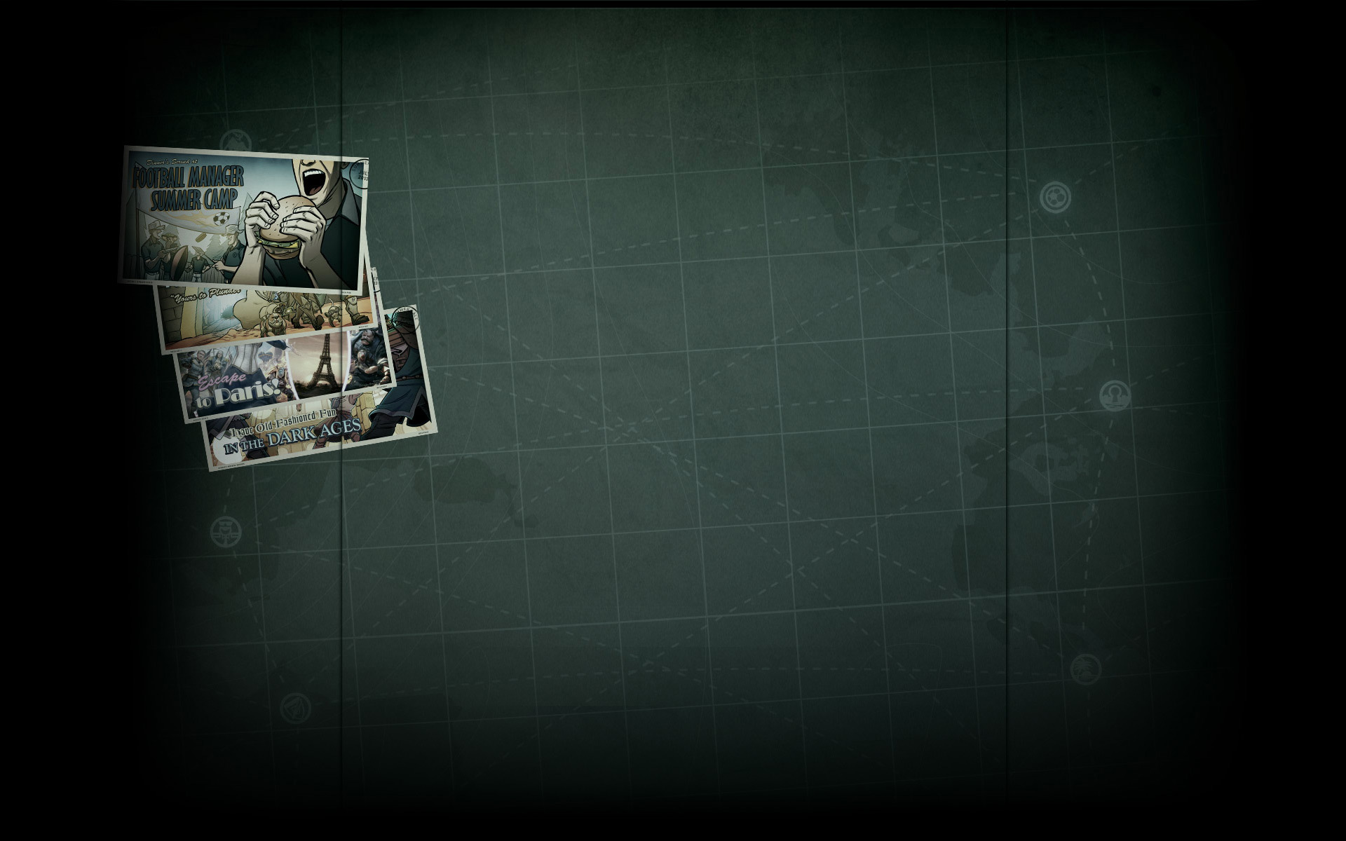 Summer Getaway Postcards - Football Manager