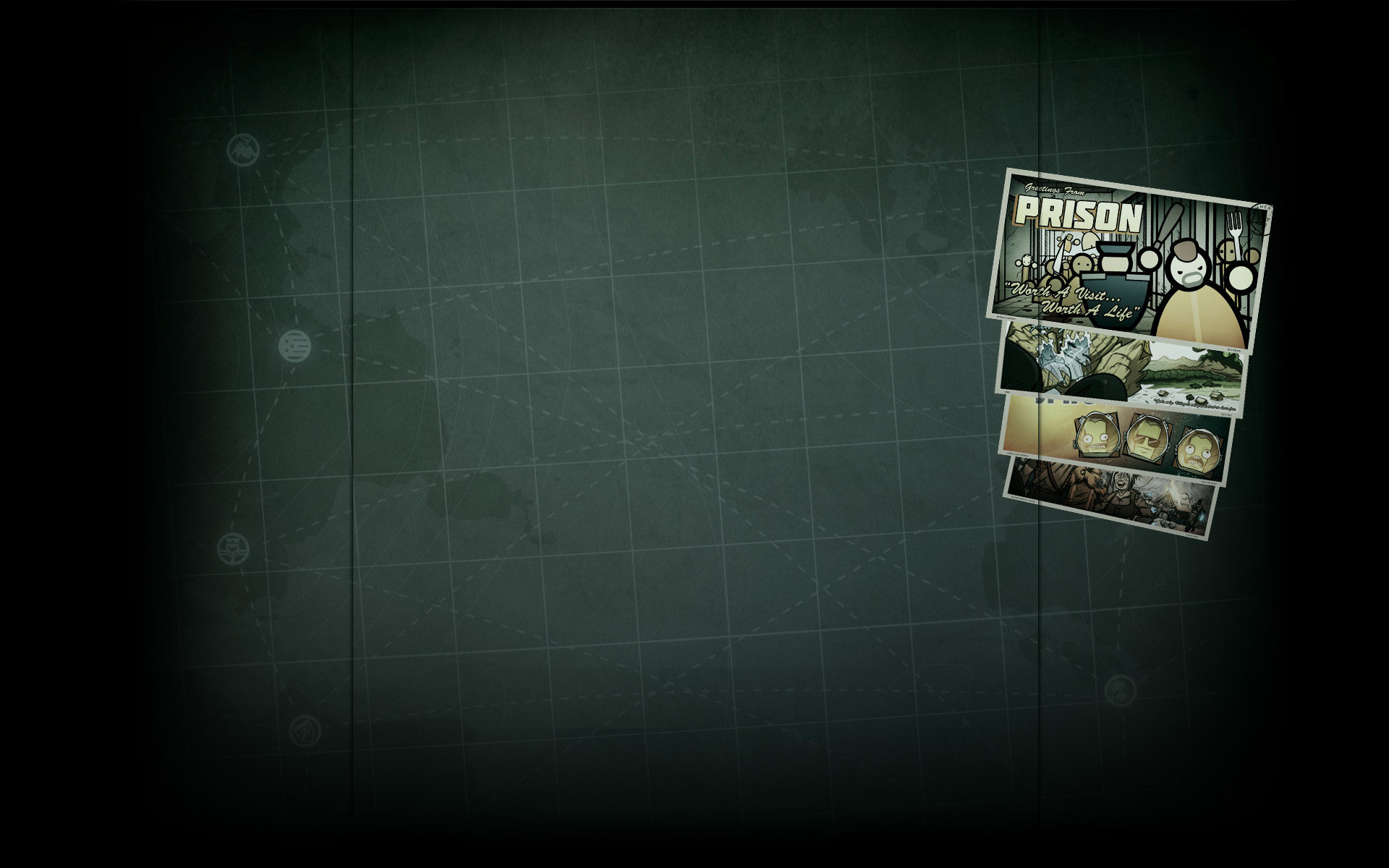 Summer Getaway Postcards - Prison Architect