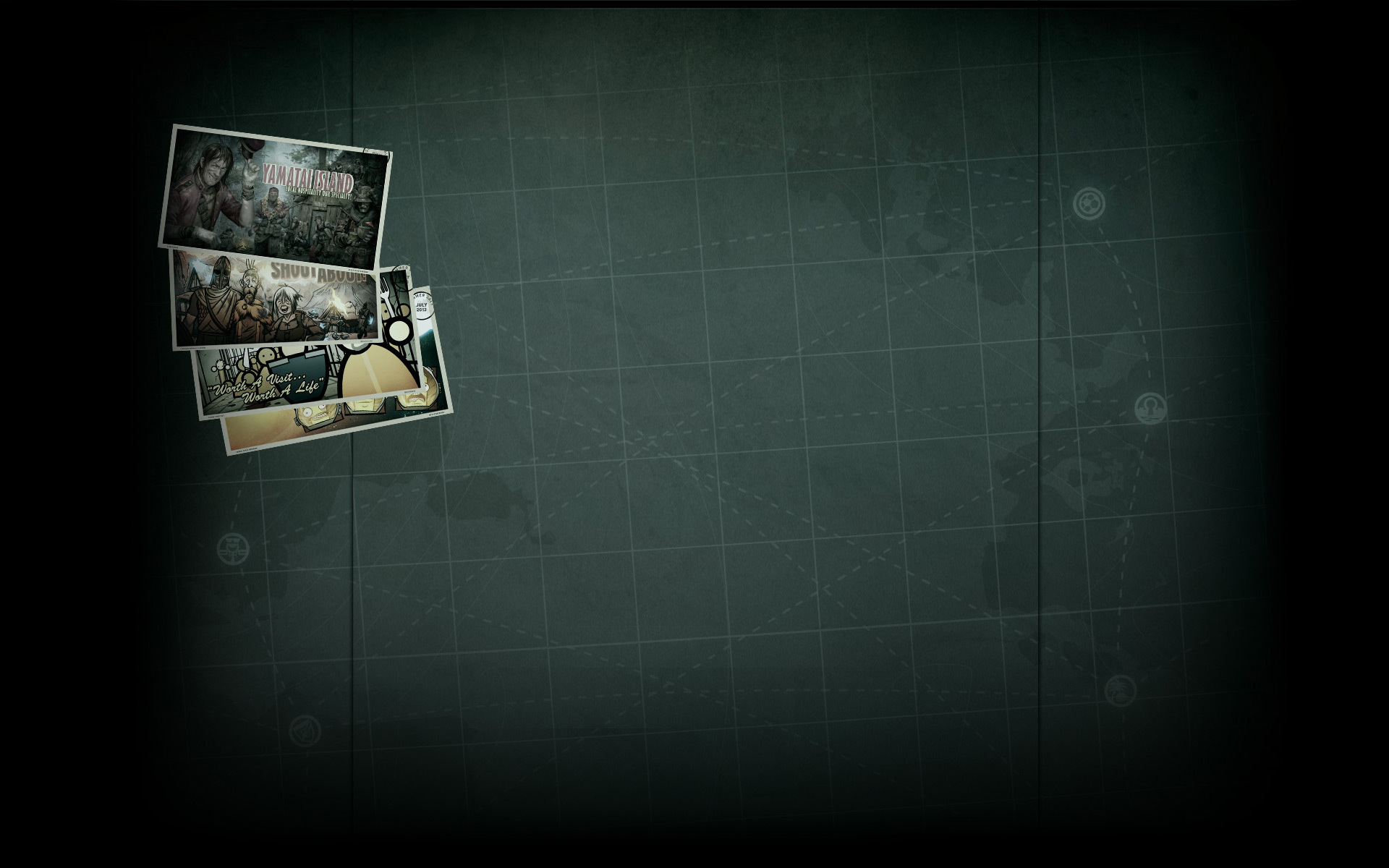 Summer Getaway Postcards - Tomb Raider