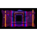 First animated back