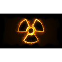 Radiation animated back