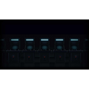 Many Glowing Arcade Cabs
