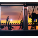 Along the Rails (Mini Profile Background)