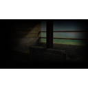 At the empty stables
