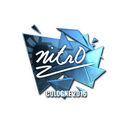 Sticker | nitr0 (Foil) | Cologne 2016