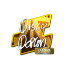 Sticker | disco doplan (Foil) | Atlanta 2017