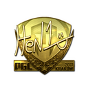 Sticker | HEN1 (Gold) | Krakow 2017