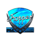 Sticker | chopper (Foil) | Krakow 2017