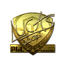 Sticker | LUCAS1 (Gold) | Krakow 2017