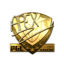 Sticker | apEX (Gold) | Krakow 2017