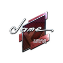 Sticker | Jame (Foil) | Boston 2018