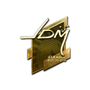Sticker | jdm64 (Gold) | Boston 2018