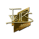 Sticker | felps (Gold) | Boston 2018