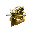 Sticker | kennyS (Gold) | Boston 2018