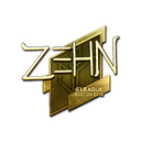 Sticker | zehN (Gold) | Boston 2018