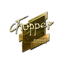 Sticker | chopper (Gold) | Boston 2018