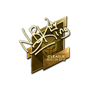 Sticker | NBK- (Gold) | Boston 2018