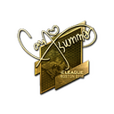 Sticker | Summer (Gold) | Boston 2018