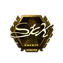 Sticker | SicK (Gold) | London 2018
