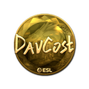 Sticker | DavCost (Gold) | Katowice 2019