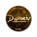 Sticker | dupreeh (Gold) | Katowice 2019