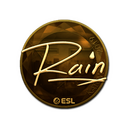 Sticker | rain (Gold) | Katowice 2019