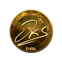 Sticker | jks (Gold) | Katowice 2019