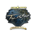 Sticker | Twistzz (Gold) | Berlin 2019