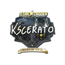 Sticker | KSCERATO (Gold) | Berlin 2019