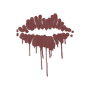 Sealed Graffiti | Kiss (Brick Red)