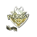 Sticker | m0NESY (Gold) | Paris 2023