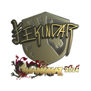 Sticker | YEKINDAR (Gold) | Shanghai 2024