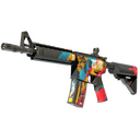 StatTrak™ M4A4 | Cyber Security (Battle-Scarred)