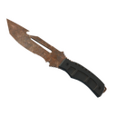 ★ Survival Knife | Rust Coat (Battle-Scarred)