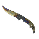 ★ Falchion Knife | Case Hardened (Battle-Scarred)