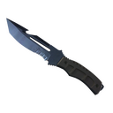 ★ Survival Knife | Blue Steel (Battle-Scarred)