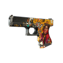 Glock-18 | Bullet Queen (Battle-Scarred)