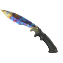 ★ Kukri Knife | Case Hardened (Well-Worn)