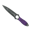 ★ StatTrak™ Skeleton Knife | Ultraviolet (Battle-Scarred)