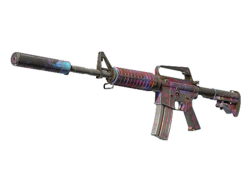 M4A1-S | Glitched Paint (Battle-Scarred)