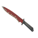 ★ Classic Knife | Crimson Web (Battle-Scarred)