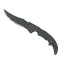 ★ Falchion Knife | Night (Well-Worn)