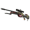 StatTrak™ SSG 08 | Bloodshot (Battle-Scarred)