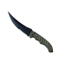 ★ Flip Knife | Blue Steel (Battle-Scarred)