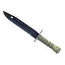 ★ Bayonet | Blue Steel (Battle-Scarred)