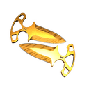 ★ StatTrak™ Shadow Daggers | Tiger Tooth (Factory New)