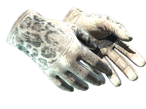★ Driver Gloves | Snow Leopard (Battle-Scarred)