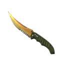 ★ StatTrak™ Flip Knife | Lore (Well-Worn)